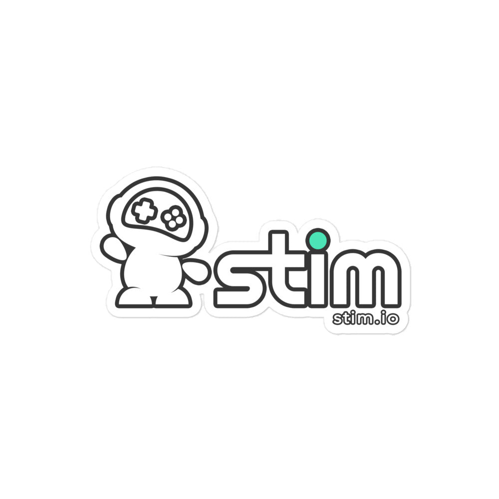 STIM Sticker (White)