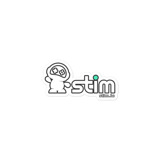 STIM Sticker (White)